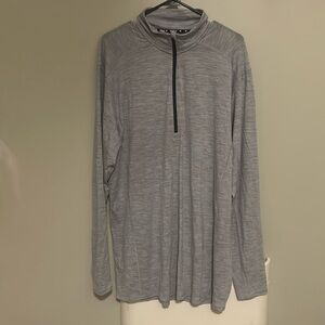 Minus 33 merino wool 3/4 zip top.